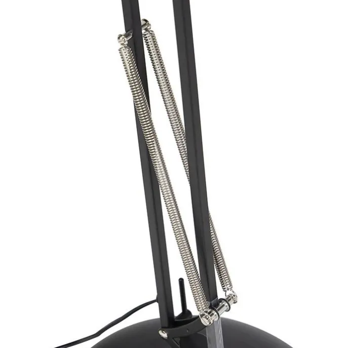 Smarte Stehlampe schwarz verstellbar inkl. Wifi A60 - Hobby