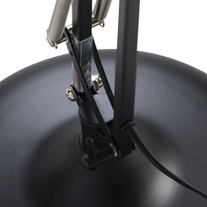 Smarte Stehlampe schwarz verstellbar inkl. Wifi A60 - Hobby