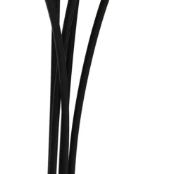 Smarte Stehlampe schwarz 5-flammig inkl. Wifi B35 - Sixties