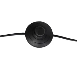 Smarte Stehlampe schwarz 5-flammig inkl. Wifi B35 - Sixties