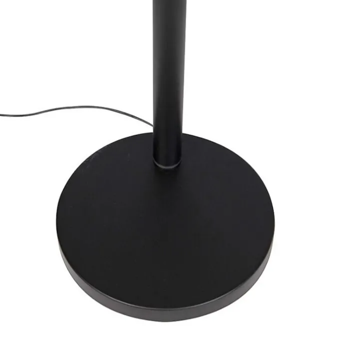 Smarte Stehlampe schwarz 5-flammig inkl. Wifi B35 - Sixties