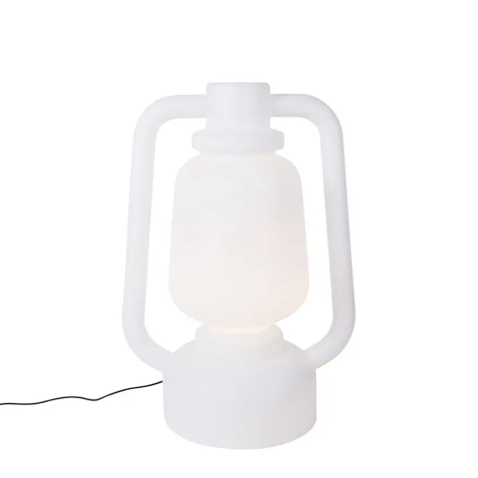 Smarte Stehlampe weiß 110 cm inkl. Wifi G95 - Storm Extra Large