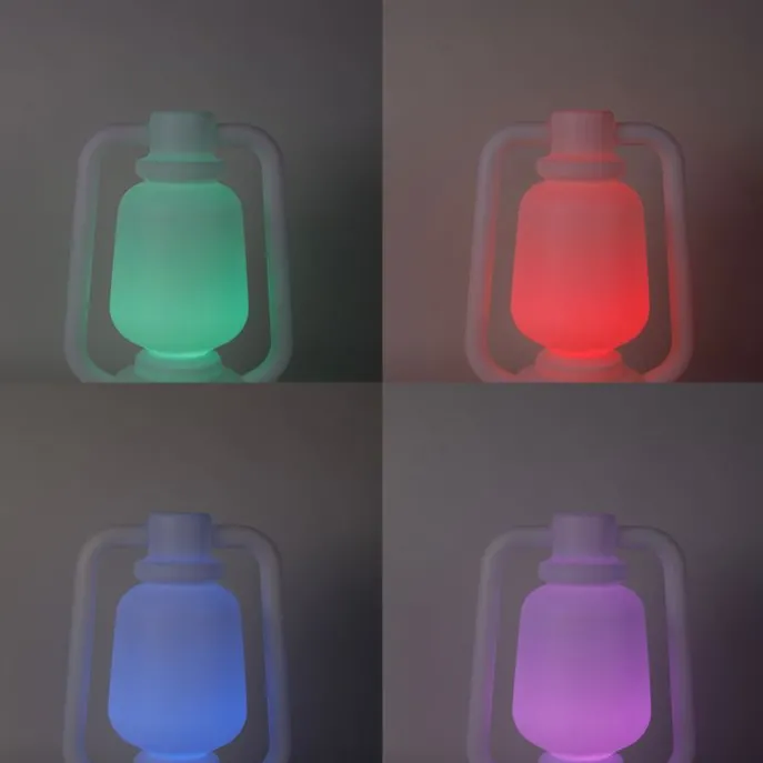 Smarte Stehlampe weiß 110 cm inkl. Wifi G95 - Storm Extra Large