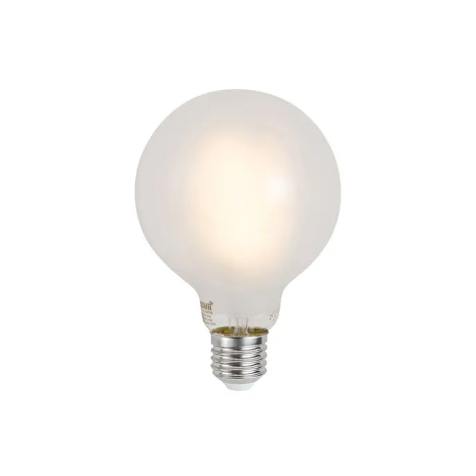 Smarte Stehlampe weiß 110 cm inkl. Wifi G95 - Storm Extra Large