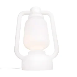Smarte Stehlampe weiß 110 cm inkl. Wifi G95 - Storm Extra Large