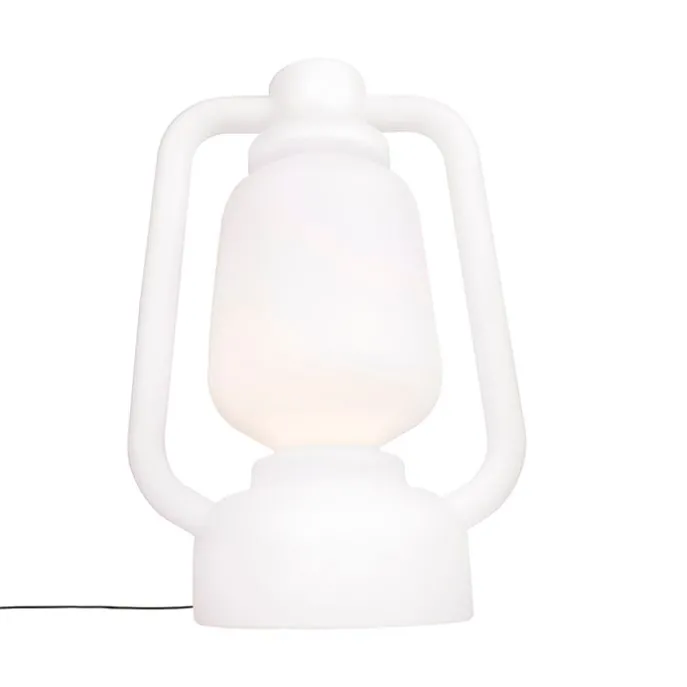 Smarte Stehlampe weiß 110 cm inkl. Wifi G95 - Storm Extra Large
