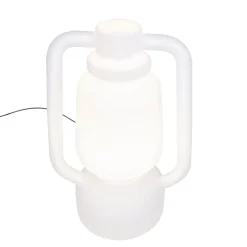 Smarte Stehlampe weiß 110 cm inkl. Wifi G95 - Storm Extra Large