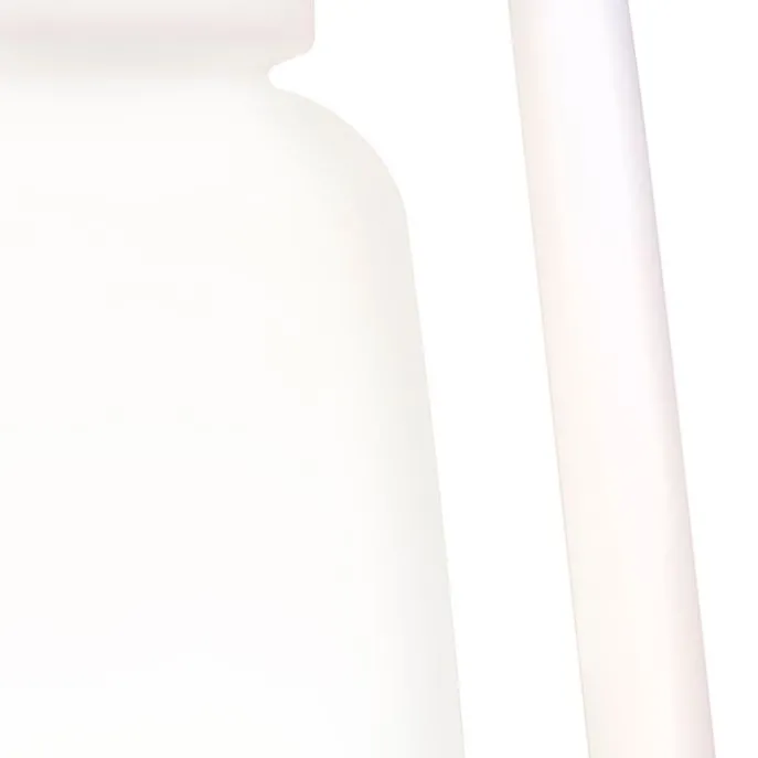 Smarte Stehlampe weiß 110 cm inkl. Wifi G95 - Storm Extra Large