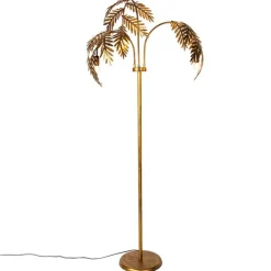 Smarte Stehleuchte Gold 193 cm 3-flammig inkl. 3 Wifi P45 - Botanica