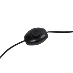 Smarte Stehleuchte Gold mit grünem Schirm inkl. WLAN A60 - Botanica