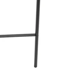 Smarte Stehleuchte schwarz inkl. WiFi A60 Rauchglas - Bliss