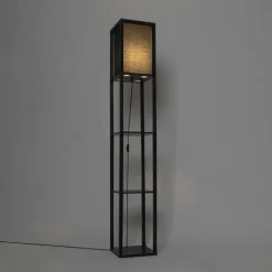 Smarte Stehleuchte schwarz inkl. Wifi A60 - Stojan