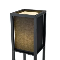 Smarte Stehleuchte schwarz inkl. Wifi A60 - Stojan