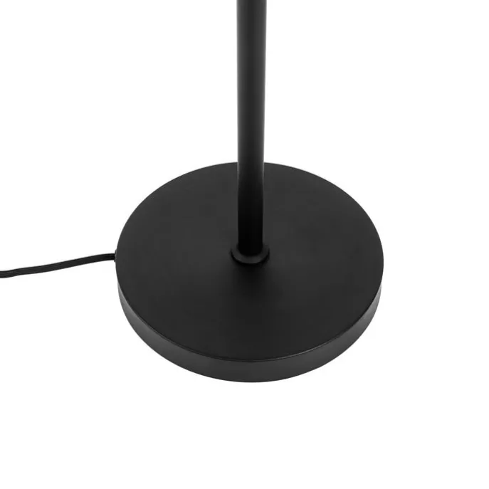 Smarte Stehleuchte schwarz verstellbar inkl. 3 WiFi P45 - Mesh