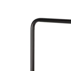 Smarte Stehleuchte Schwarz mit Messing und bernsteinfarbenem Glas inkl. WiFi G95 - Zuzanna