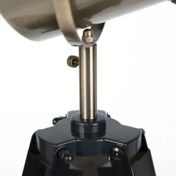 Smarte Stehleuchte Stativholz mit Studiostrahler inkl. WiFi B35 - Braha