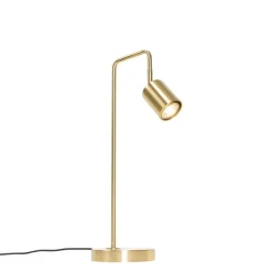 Smarte Tischleuchte Messing verstellbar inkl. Wifi GU10 - Jav