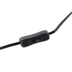 Smarte Tischleuchte schwarz mit Rauchglas inkl. WiFi A60 - Karel