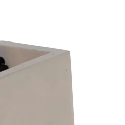 Smarte Wandleuchte Beton mit Lichteffekt inkl. WiFi G9 - Meave