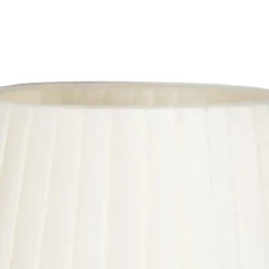 Smarte Wandleuchte Bronze mit weißem Schirm inkl. WiFi A60 - Pluk