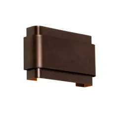 Smarte Wandleuchte Dunkelbronze 2-flammig inkl. 2 Wifi G9 - Coen