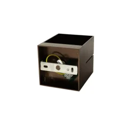 Smarte Wandleuchte Dunkelbronze 9,7 cm inkl. Wifi G9 - Transfer Groove