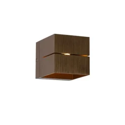 Smarte Wandleuchte Dunkelbronze 9,7 cm inkl. Wifi G9 - Transfer Groove