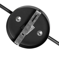 Smarte Wandleuchte schwarz mit Goldglas inkl. WiFi A60 - Bert