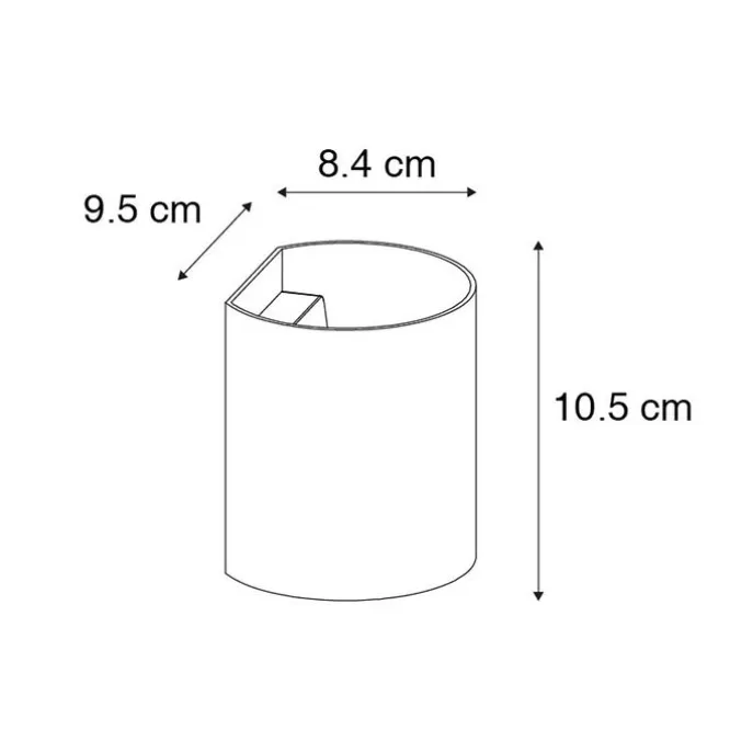 Smarte Wandleuchte schwarz mit Messing inkl. WiFi G9 - Sabbio
