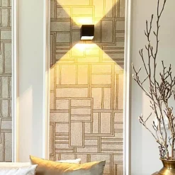 Smarte Wandleuchte schwarz 8 cm inkl. Wifi G9 - Transfer