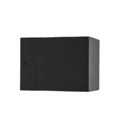 Smarte Wandleuchte schwarz 8 cm inkl. Wifi G9 - Transfer