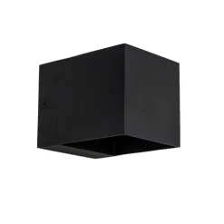 Smarte Wandleuchte schwarz 8 cm inkl. Wifi G9 - Transfer