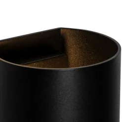 Smarte Wandleuchte schwarz inkl. WiFi G9 - Sabbio