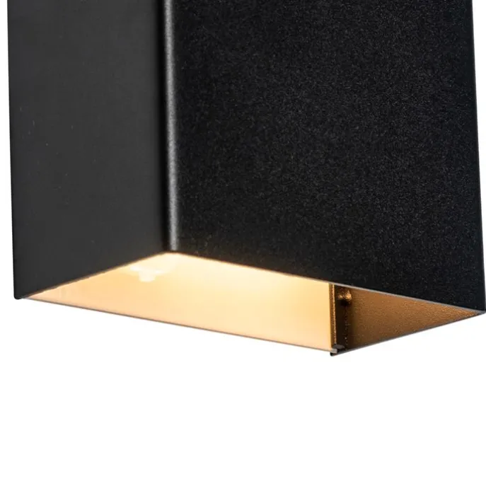 Smarte Wandleuchte schwarz 10 cm inkl. 2 WiFi G9 - Otan