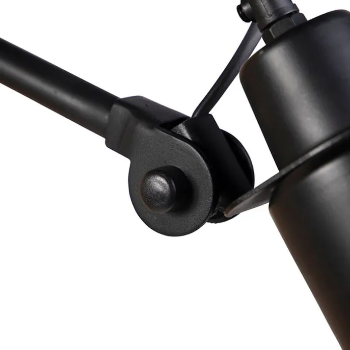 Smarte Wandleuchte schwarz verstellbar inkl. WLAN A60 - Wye