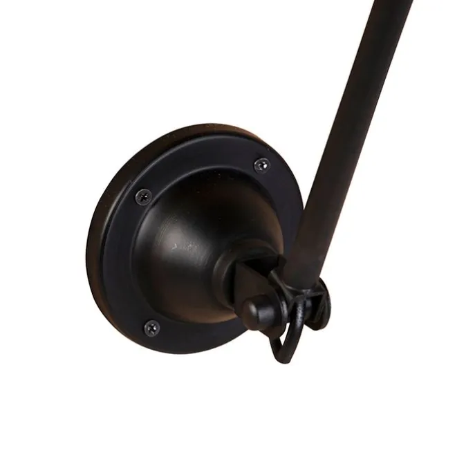 Smarte Wandleuchte schwarz verstellbar inkl. WLAN A60 - Wye