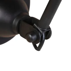 Smarte Wandleuchte schwarz verstellbar inkl. WLAN A60 - Wye