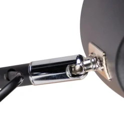 Smarte Wandleuchte schwarz 2-flammig verstellbar inkl. Wifi A60 - Lune