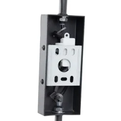 Smarte Wandleuchte schwarz 2-flammig verstellbar inkl. Wifi A60 - Lune