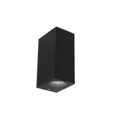 Smarte Wandleuchte schwarz aus Kunststoff inkl. 2 WiFi GU10 - Baleno II