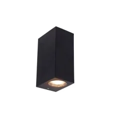 Smarte Wandleuchte schwarz aus Kunststoff inkl. 2 WiFi GU10 - Baleno II