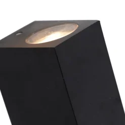 Smarte Wandleuchte schwarz aus Kunststoff inkl. 2 WiFi GU10 - Baleno II