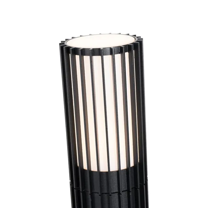 Smarte Wegeleuchte schwarz 80 cm IP44 RGBW inkl. GU10 50mm - Boris