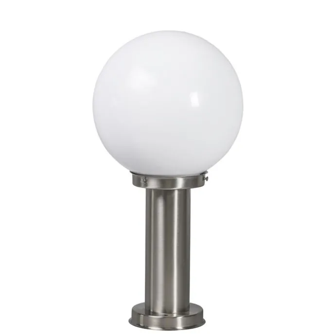 Smarter Außenlaternenmast aus Edelstahl 50 cm inkl. WLAN A60 - Sfera