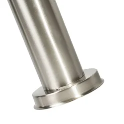 Smarter Außenlaternenmast aus Edelstahl 50 cm inkl. WLAN A60 - Sfera