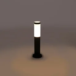 Smarter Außenlaternenmast Anthrazit 45 cm inkl. Wifi P45 - Rox