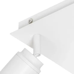 Smarter Bad-Spot White Square 3-Licht IP44 inkl. 3 Wifi GU10 50mm - Ducha