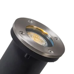 Smarter Bodenspot Edelstahl inkl. WiFi GU10 IP65 - Basic Round