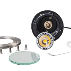 Smarter Bodenspot Edelstahl inkl. WiFi GU10 IP65 - Basic Round