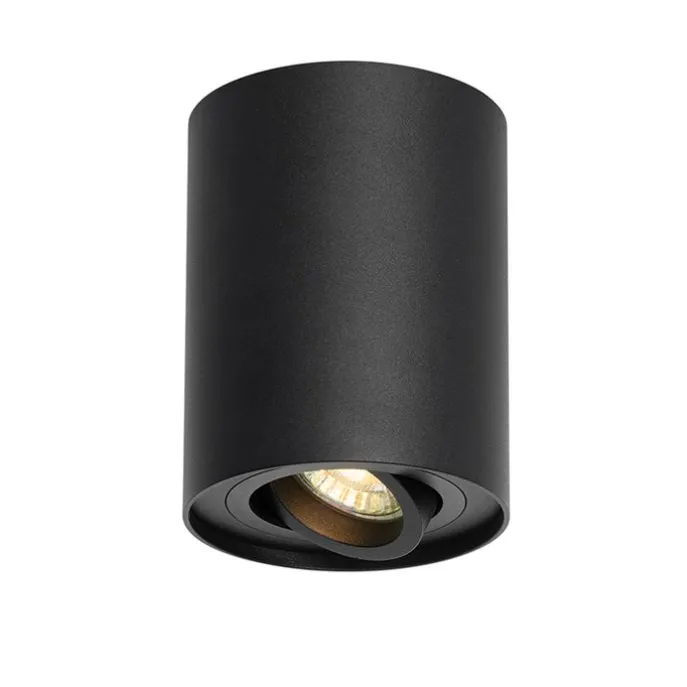 Smarter Deckenspot schwarz verstellbar inkl. Wifi GU10 - Rondoo up